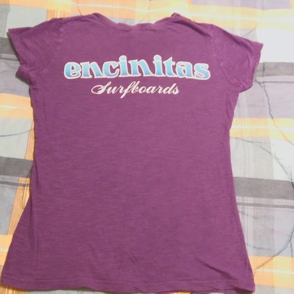 Encinitas surfboards T-shirt M purple